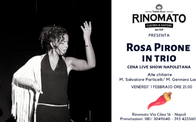 Evento passato: Rosa Pirone in Trio Live Show